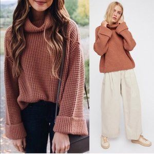 Free people park city pullover sweater